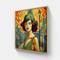 Artistic Paris-Canvas-artwall-20x20 cm-Wood-Artwall