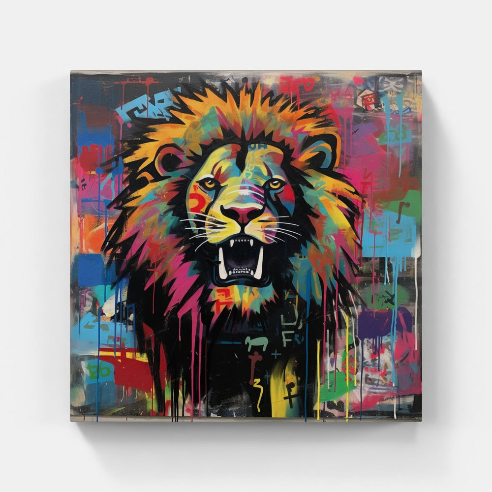 Lion Roar Pride-Canvas-artwall-Artwall