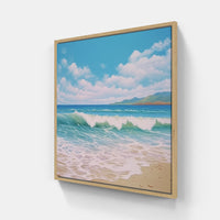 Sandy Horizons Beach-Canvas-artwall-Artwall