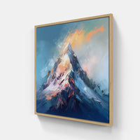 Serene Alpine Mountains-Canvas-artwall-Artwall