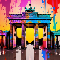 Berlin Urban Chic Vibes-Canvas-artwall-Artwall