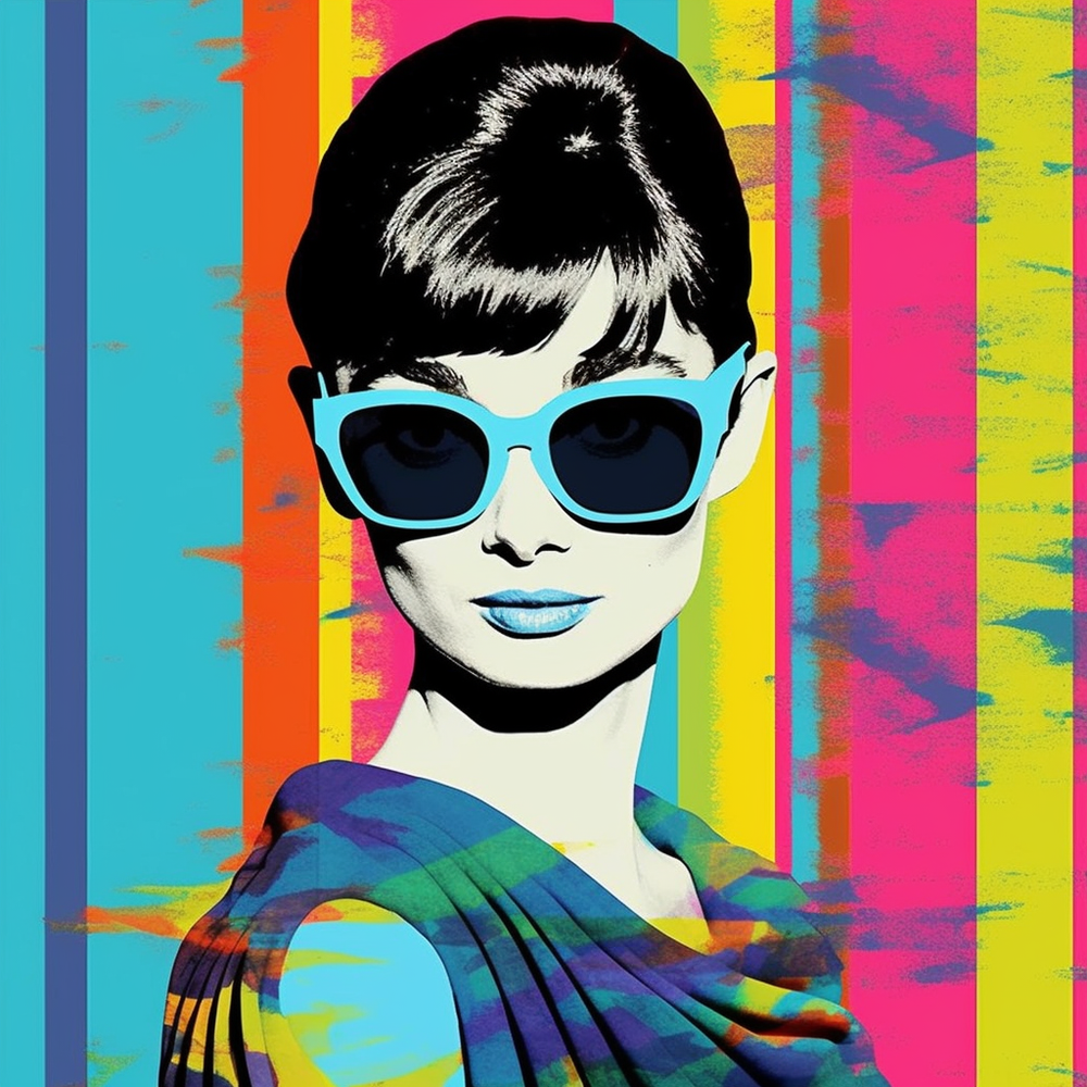 Audrey Hepburn-Canvas-artwall-Artwall