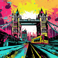 London Captivating Landmarks-Canvas-artwall-Artwall