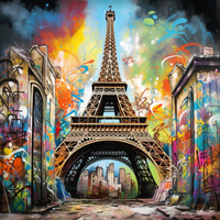 Parisian Palette-Canvas-artwall-Artwall