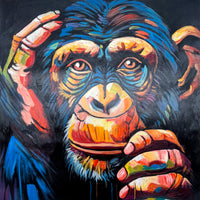 Pop Art Gorilla Painting