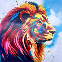 Lion V Painting Collection