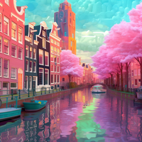 Amsterdam Serenade-Canvas-artwall-Artwall