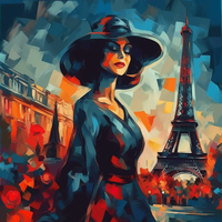Parisian Dreams-Canvas-artwall-Artwall
