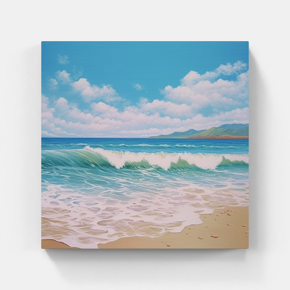 Sandy Horizons Beach-Canvas-artwall-Artwall