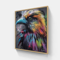Bird wings soar-Canvas-artwall-20x20 cm-Wood-Artwall