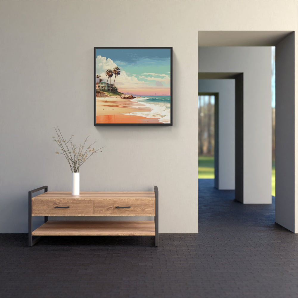 Seaside Escape Beauty-Canvas-artwall-Artwall