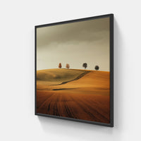 Epic Beauty, Silent Nature-Canvas-artwall-40x40 cm-Black-Artwall