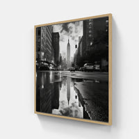 City of Glass Towers-Canvas-artwall-Artwall