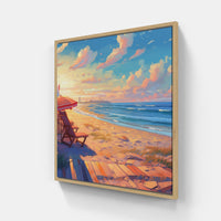 Beachcombing Seashore Paradise-Canvas-artwall-Artwall