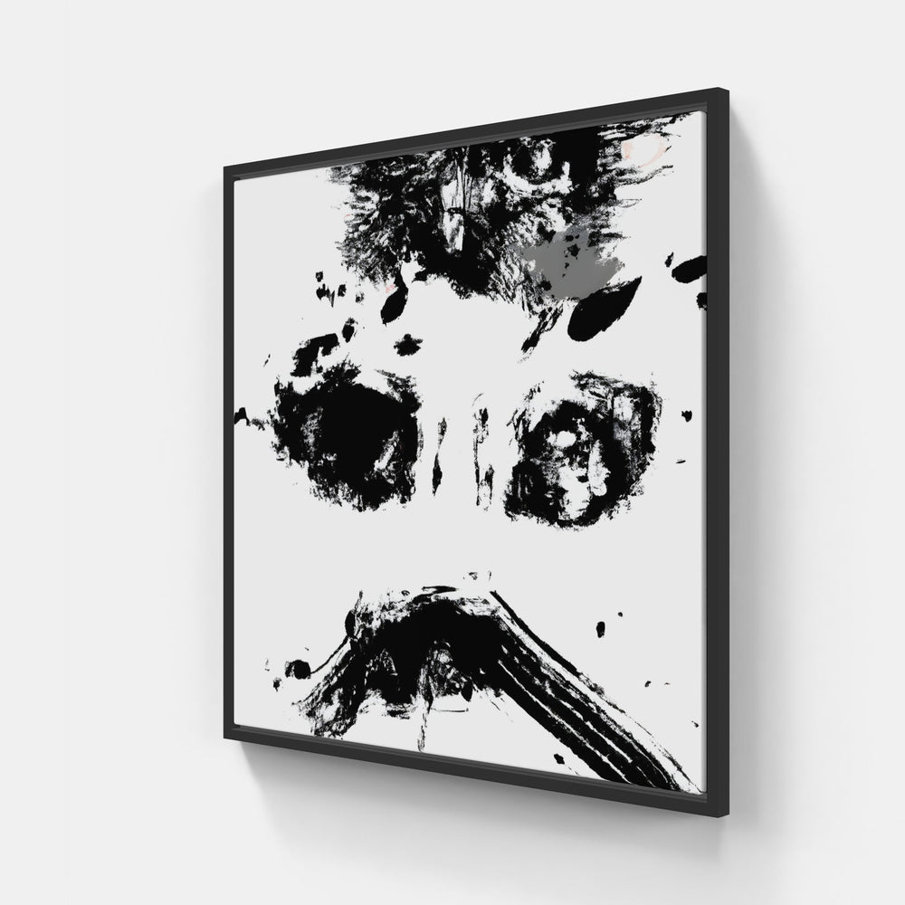 dreams abstract forth-Canvas-artwall-20x20 cm-Black-Artwall