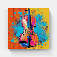 Ethereal Violin Ballad-Canvas-artwall-Artwall