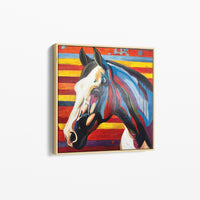 Horse brilliance Paint Canvas