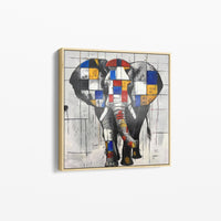 Ivory Elephant Decoration Painting