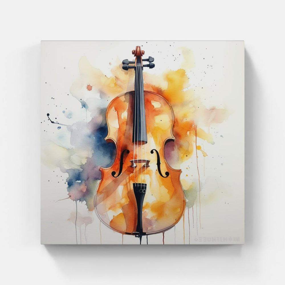 Timeless Violin Echo-Canvas-artwall-Artwall