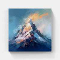 Serene Alpine Mountains-Canvas-artwall-Artwall