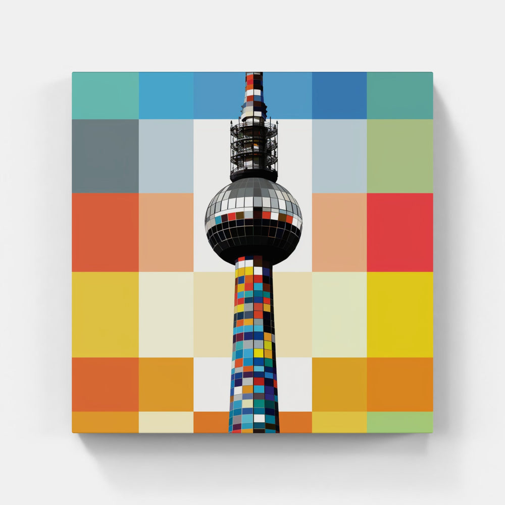 Berlin Colorful Graffiti Alley-Canvas-artwall-Artwall