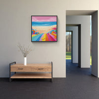 Blue Sky Sandy Horizons-Canvas-artwall-Artwall