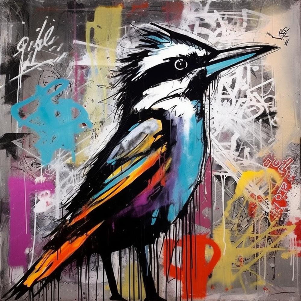 Bird song joy-Canvas-artwall-Artwall