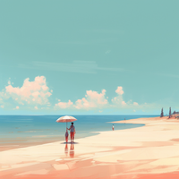 Coastal Serenity Dreams-Canvas-artwall-Artwall