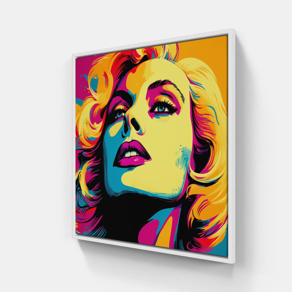 Warhol evergreen bliss-Canvas-artwall-20x20 cm-White-Artwall