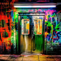 Luminous City Nights-Canvas-artwall-Artwall