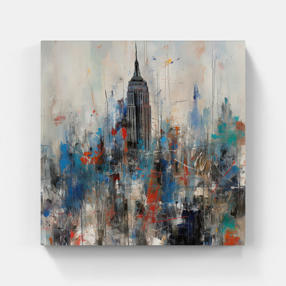 New York Reflections-Canvas-artwall-Artwall