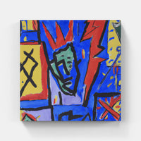 Basquiat On Time-Canvas-artwall-Artwall