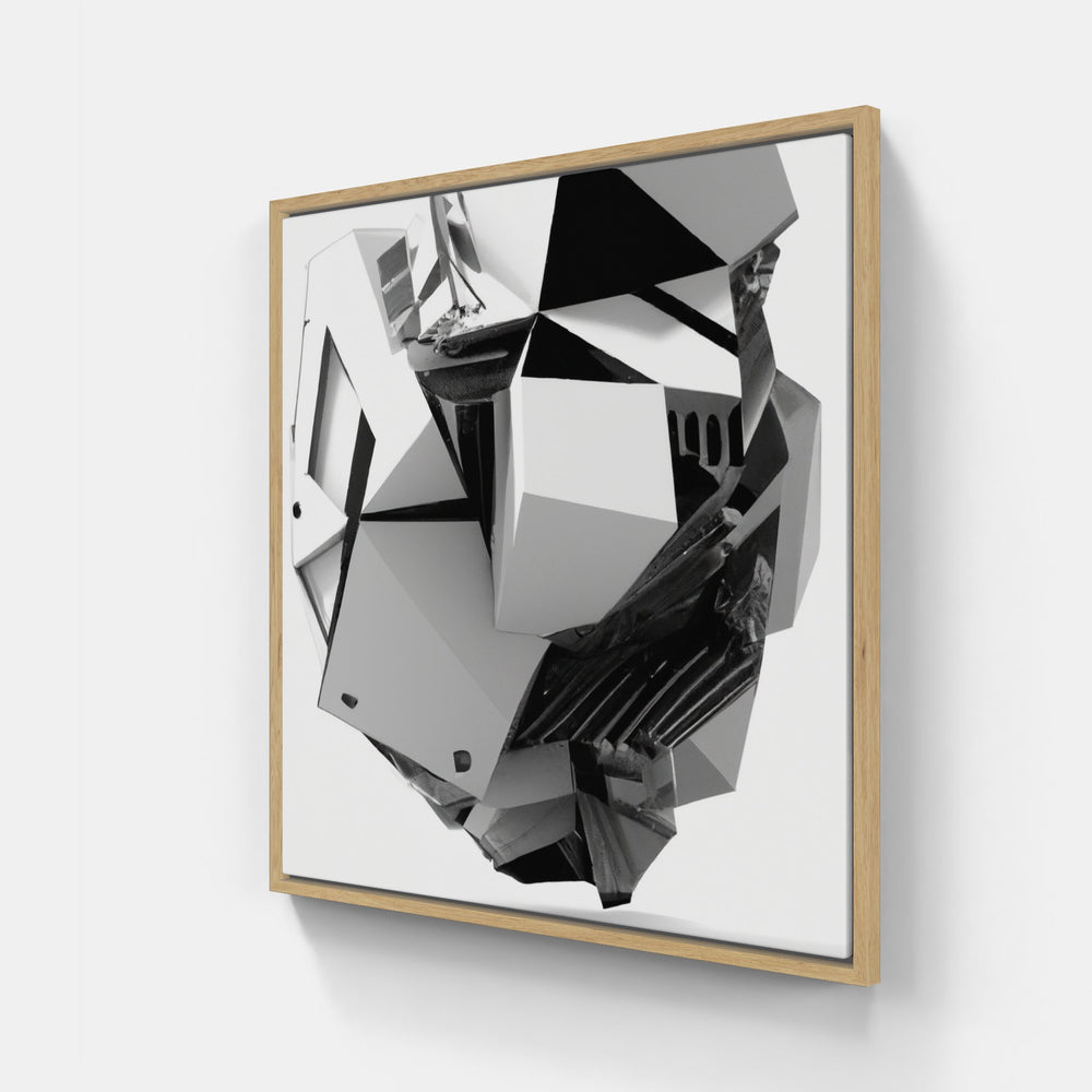 Timeless dimension bound-Canvas-artwall-20x20 cm-Wood-Artwall