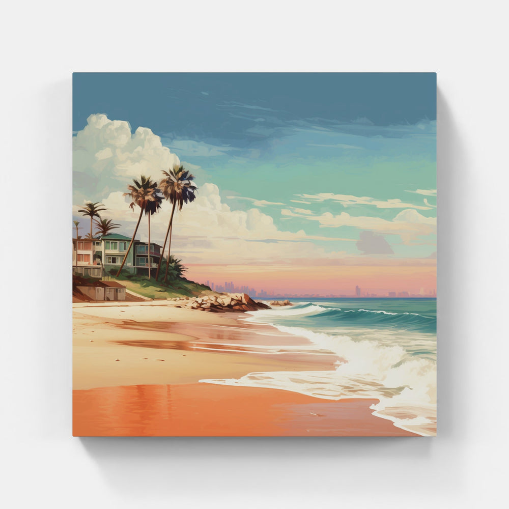 Seaside Escape Beauty-Canvas-artwall-Artwall