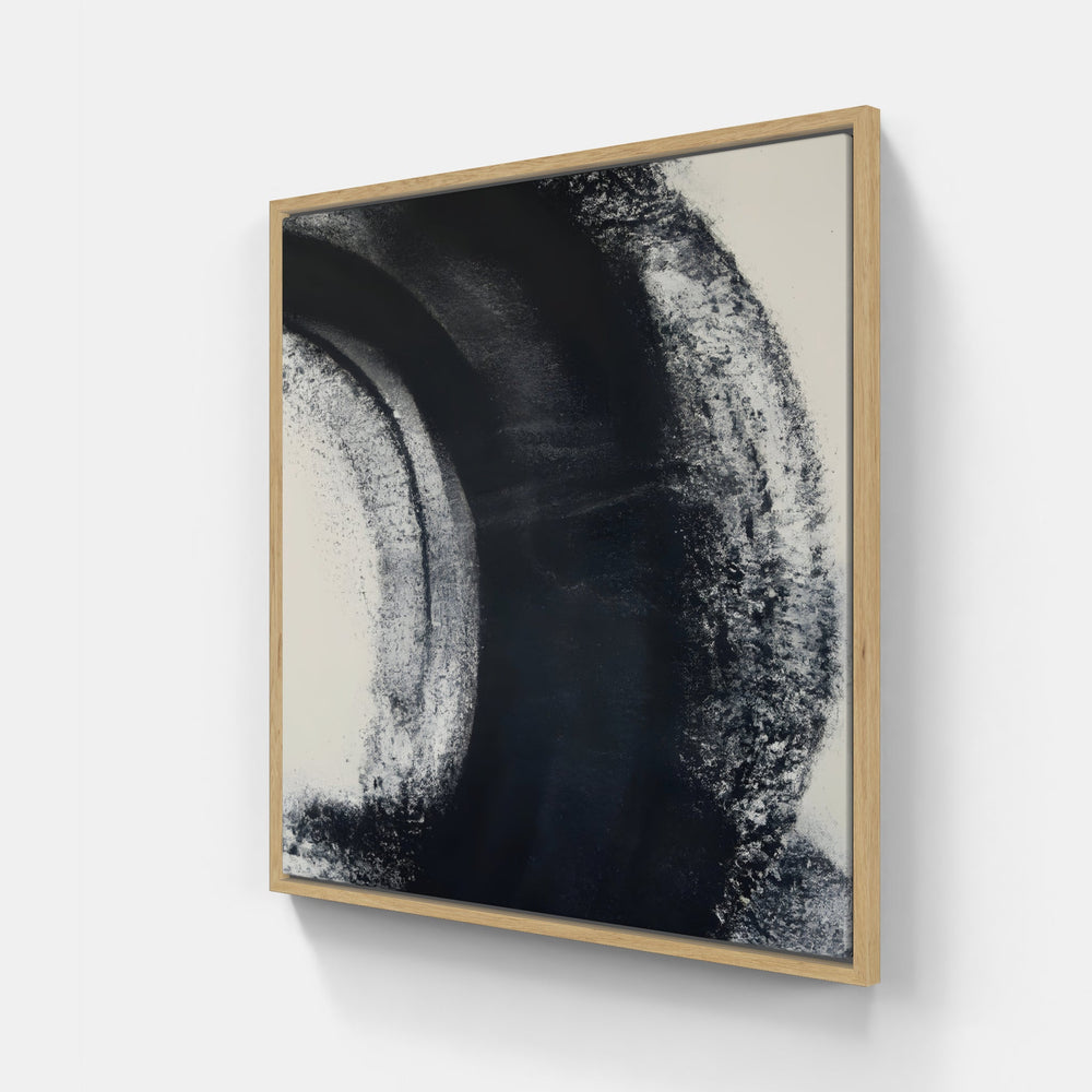 late night abstract-Canvas-artwall-20x20 cm-Wood-Artwall