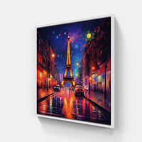 Enchanting Paris-Canvas-artwall-20x20 cm-White-Artwall