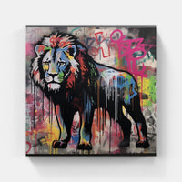 Lion Roar Growl Pride-Canvas-artwall-Artwall