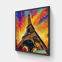 Parisian Chic-Canvas-artwall-20x20 cm-Black-Artwall