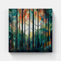 Tranquil Forest Stream-Canvas-artwall-Artwall