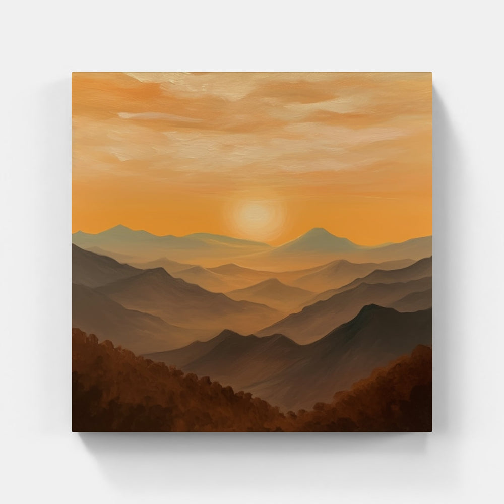 Captivating Sunset Serenity-Canvas-artwall-Artwall