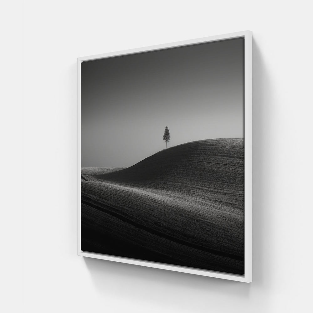 Boundless Horizons, Silent Majesty-Canvas-artwall-40x40 cm-White-Artwall