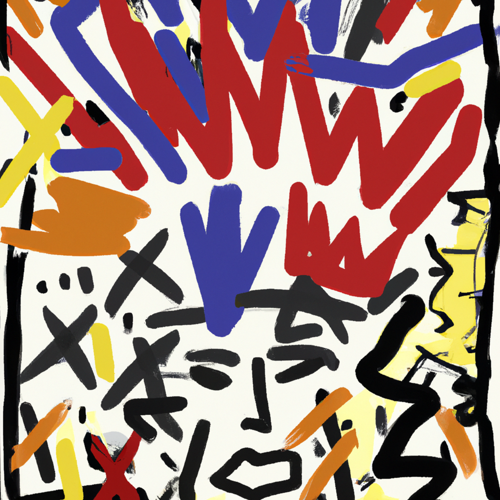 Basquiat dreams breathe-Canvas-artwall-Artwall