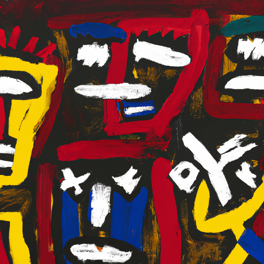 Basquiat timelessness-Canvas-artwall-Artwall