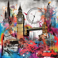 London Serene Skylines-Canvas-artwall-Artwall