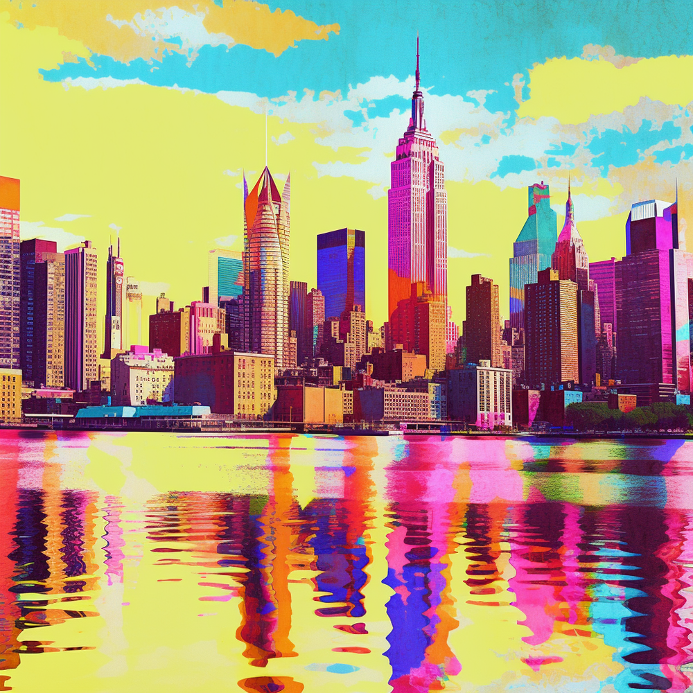 New York Impressions-Canvas-artwall-Artwall