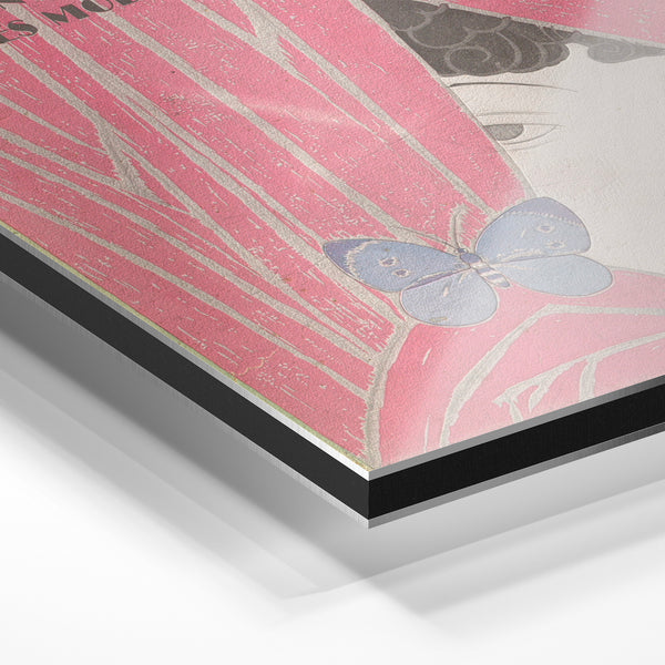 Femina, affiche vintage mode rétro art déco — Aluminium Dibond relief 3D