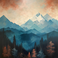 Breathtaking Mountain Canvas-Canvas-artwall-Artwall