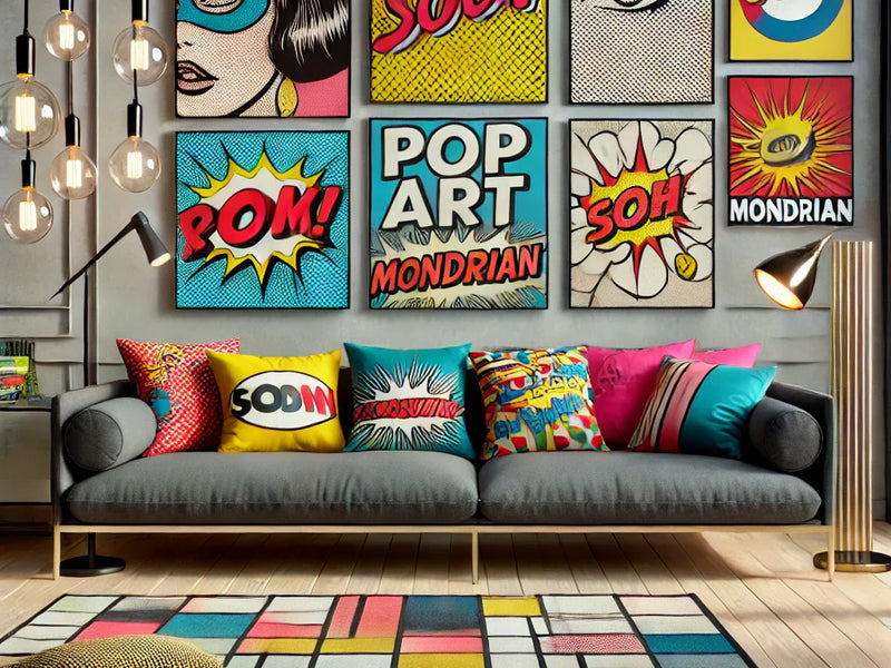 Pop art pour votre salon:  idées d'intégration ?