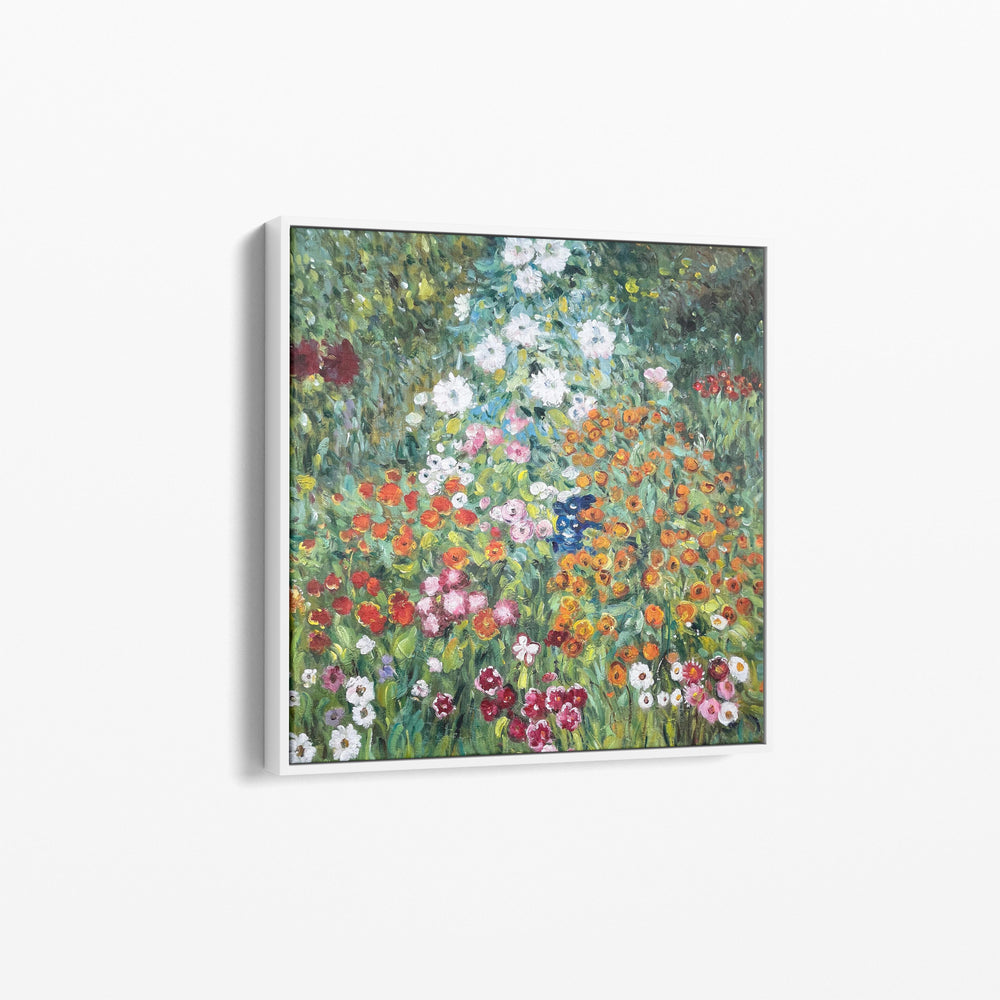 Jardin Fleuri par Gustav Klimt - Tableau reproduction