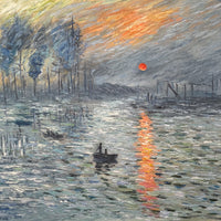 Impression, Soleil Levant par Claude Monet - Reproduction de Peinture à l'Huile